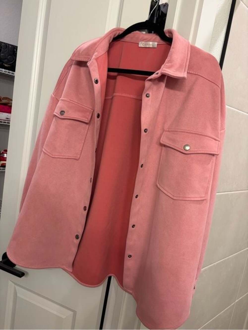 Overshirt Jacket - Pink